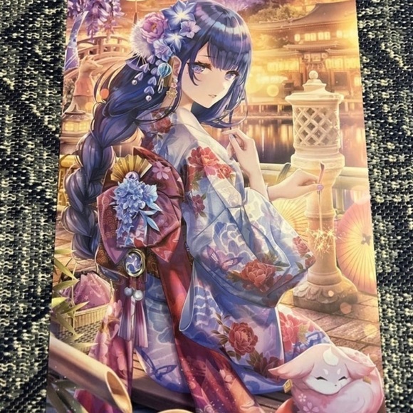 Genshin Impact Poster Bundle of 8 pcs Japanese Anime - Picture 1 of 8